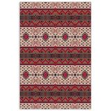 Pastel Home Etnik Desenli Pembe Bej Çok Renkli Şönil Halı Kilim Yolluk Kaymaz Yıkanabilir Mutfak Koridor Salon