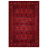 Pastel Home Tasarım Bordo Kırmızı Afgan Türkmen Şönil Halı Kilim Yolluk Kaymaz Yıkanabilir Salon Mutfak Koridor