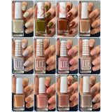 Pastel Kahve ve Nude Oje Seti 12 Farklı Renk Seçeneğiyle Manikür Keyfi