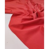Pastel Kırmızı Dalgıç Jarse Kumaş İnce Esnek Tok Duruşlu Taytlık & Elbiselik En: 120cm-11808