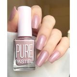Pastel Kırmızı Parlak Oje - Uzun Süre Kalıcı, No: 607, 13 ml