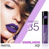 Pastel Kissroof Daylong 35 Mor Likit Mat Ruj