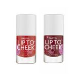 Pastel Lip To Cheek Tint Carmen ve Tint Lolita Ruj ve Allık 2 Li Set