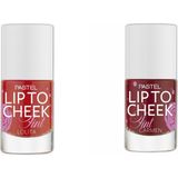 Pastel Lip To Cheek Tint Carmen ve Tint Lolita Ruj ve Allık 2'li Set