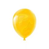 Pastel Makaron Balon Baskısız (100 'Lü) Sarı