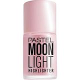Pastel Moon Light No:100 Aydınlatıcı Yüz Highlighter Parlak Görünüm ile Yağsız Formül - Medium