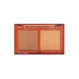 Pastel No 02 Tan Bronze & Heat Glow Profashion Bronzer & Highlighter Set Aydınlatıcı Palet