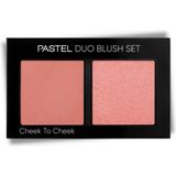 Pastel No 10 Hot Pink Profashion Duo Blush Set Allık