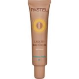 Pastel No:10 Çok Renkli Likit Bronzer Mat veya Işıltılı Seçenek Cilt Tipine Uygun
