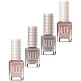 Pastel Nude 757-759-760-761 4'lü Oje Set