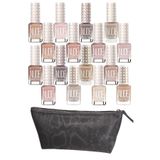 Pastel Nude Oje Full-Set, 16 Adet, Karışık Renkler