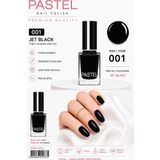 Pastel Oje KOD;001 Jet Black(Siyah)