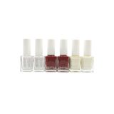 Pastel Oje No:01-99-04 6'lı Paket, Şeffaf-Bordo-Rakı Beyazı