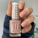 Pastel Oje Nude Açık Pembe NO:756 13 ml Tırnak Güzelliği İçin Üstün Kalite - Çok Renkli