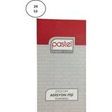 Pastel Otokopili Adisyon Fişi Numaralı 8x15 cm 24'lü