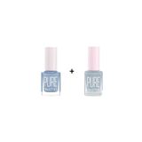 Pastel Pure Açık Mavi Gökyüzü Rengi Ve Pure Nude Dance Oje