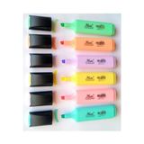 Pastel Renk Fosforlu İşaretleme Kalemi 6 Lı Set
