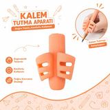 Pastel Renk Kalem Tutma Aparatı 1 Adet Ergonomik Silikon Kalem Tutucu Yazı Düzeltici Çocuk Ve Öğrenci İçin