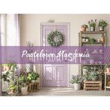 Pastel Renklerle Dolu Bir Dünya: Arka Plan 200X150CM, Stüdyo Fonu