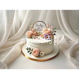 Pastel Renklerle Süslenmiş Şık Cake'e Yakışan Arka Plan, 200X150CM, Stüdyo Fonu
