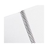 Pastel Serisi, A4, 6 Konulu (3 Kareli, 3 Çizgili) 180 Yaprak Pp Kapaklı Spiralli Defter, Pembe - Standart