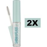 Pastel Show Your Peace Transparent Eyebrow & Eyelash Mascara - Transparan Kaş ve Kirpik Maskarası 2 Adet - Renkli