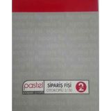 Pastel Sipariş Fişi 2-50 Otokopili 2n 10'lu