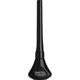 Pastel Suya ve Tere Dayanıklı Siyah Eyeliner - Özel Fırça ile 4.5 ml, Gün Boyu Kalıcı ve Kolay Uygulama