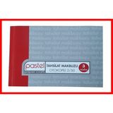 Pastel Tahsilat Makbuzu Boyutunda 2/50 Otokopili 1 Asıl 2 Suret 3 Nüsha 14 x 20 cm - 24 Adet