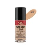 Pastel Warm No 606 Profashion 24 H Non-Stop 2 In 1 Fondöten & Kapatıcı