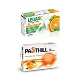 Pasthill Pasthill Ledax C Vıtamın 1000 Mg 30 Saşe Ve Ledapharma Portakal 24 Adet Boğaz Pastil