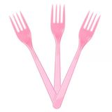 Pastik Çatal 10Lu Pk Pembe