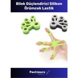 Pastimore Özel Üretim Spor Kas Kol Gücü Parmak Bilek Güçlendirici Silikon Örümcek Lastik