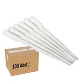 Pastör Pipet 3ml | 100 Adet | Plastik Damlalık