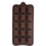 Pastry Planet 2 Li Kalp Silikon Çikolata Kalıbı