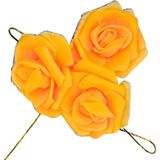 Pastry Planet Pasta Üstü Gül Süs 25 Adet (Altın)