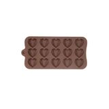 PASTRY PLANET Silikon Çikolata Kalıbı (Pinyata & Geometrik Kalp Desenli)