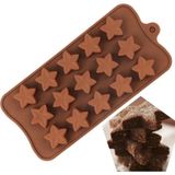 Pastry Planet Silikon Çikolata Kalıbı Yıldız Desenli