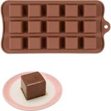 Pastry Planet Silikon Kare Çikolata Kalıbı Yüksek Isı Dayanımlı Yapışmaz Kaplama Özelliği ile