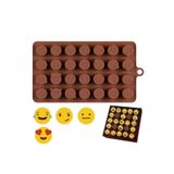 Pastry Planet Smile Silikon Çikolata Kalıbı Emojiler