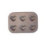 Pastry Planet Teflon Kalp Muffin Tepsisi