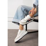 Pasyone Kadın Sneaker Spor Ayakkabı Renkli Düz Tabanlı Modern Tasarım ile Şık Günlük Kullanım İçin
