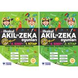 Pat Yayınları İlkokul Akıl Ve Zeka Oyunları 3.Sınıf Seti ( 2 Kitap) Güncellenmiş Yeni Baskı