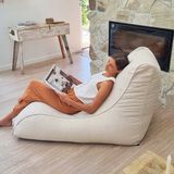 Patara Home Poffi Dinlenme & Aktivite Tv Koltuğu & Uyku Koltuğu & Sinema Koltuğu - Bej
