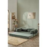 Patara Home Relax Dinlenme Koltuğu Legom Koltuk Yatak Olabilen Kanepe Rahat Kanepe - Yeşil
