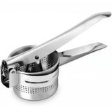 Patates Ezici, Paslanmaz Çelik Dayanıklı Tasarım, Ergonomik Kolay Kullanım, Hızlı Patates Püresi Yapıcı, Ev Restoran İçin Uygun Patates Meyve Sebze Sarımsak Ezici Paslanmaz Çelik Püre Yapıcı