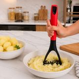 Patates Ezici Püre Ezici Plastik Sebze Ezici Ergonomik Saplı Patates Püresi Avokado Muz Havuç Ezici Mutfak Aparatı Sariva Home - 1