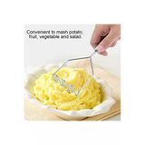 Patates Ezici Püre Yapma Aleti Paslanmaz Çelik 24 Cm Çelik
