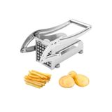 Patates Sebze Kesici Paslanmaz Çelik Mükemmel Kesme 2 Ek Parçası İle Patates Presi Dilimleme Cihazı