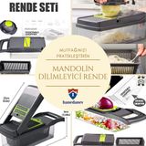 Patates Sebze Küp Rende Doğrayıcı Dicer Mandolin Dilimleyici Jülyen Kesici Mutfak Chopper Rnd109